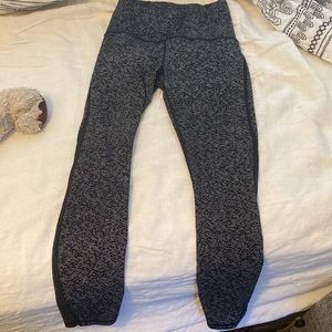 Lululemon size 4 3/4 length leggings